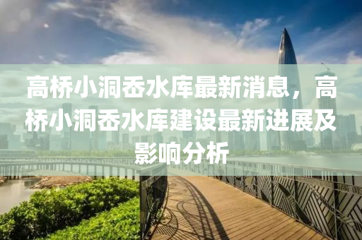 高桥小洞岙水库最新消息，高桥小洞岙水库建设最新进展及影响分析