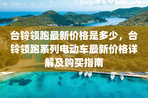 台铃领跑最新价格是多少，台铃领跑系列电动车最新价格详解及购买指南