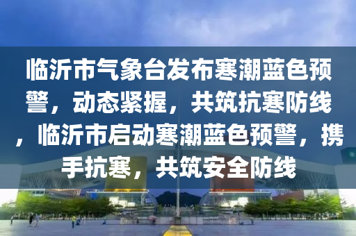 临沂市气象台发布寒潮蓝色预警，动态紧握，共筑抗寒防线，临沂市启动寒潮蓝色预警，携手抗寒，共筑安全防线