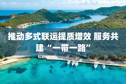 推动多式联运提质增效 服务共建“一带一路”