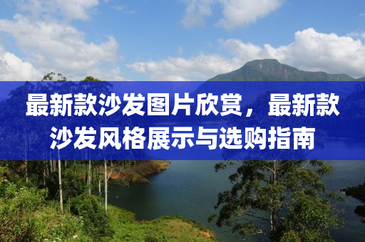 最新款沙发图片欣赏，最新款沙发风格展示与选购指南