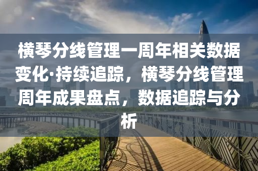 横琴分线管理一周年相关数据变化·持续追踪，横琴分线管理周年成果盘点，数据追踪与分析