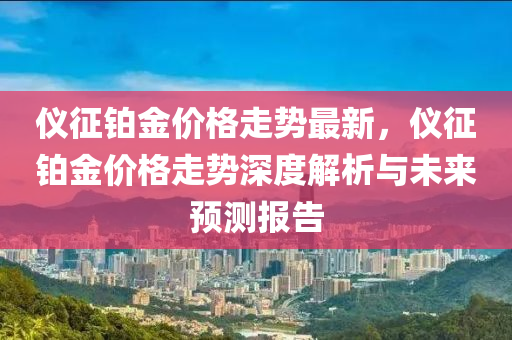仪征铂金价格走势最新，仪征铂金价格走势深度解析与未来预测报告
