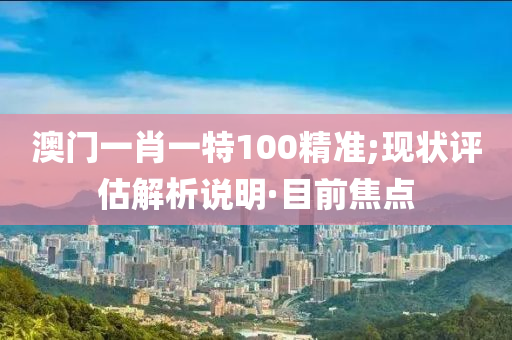 澳门一肖一特100精准;现状评估解析说明·目前焦点