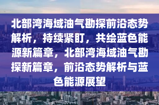北部湾海域油气勘探前沿态势解析，持续紧盯，共绘蓝色能源新篇章，北部湾海域油气勘探新篇章，前沿态势解析与蓝色能源展望