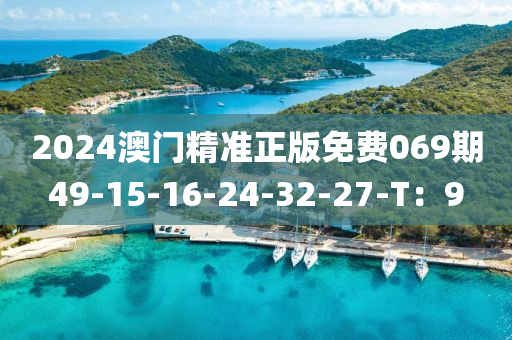 2024澳门精准正版免费069期49-15-16-24-32-27-T：9