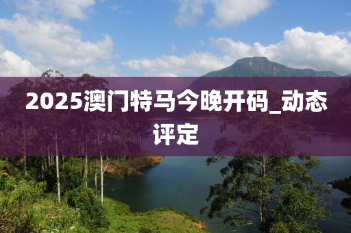 2025澳门特马今晚开码_动态评定