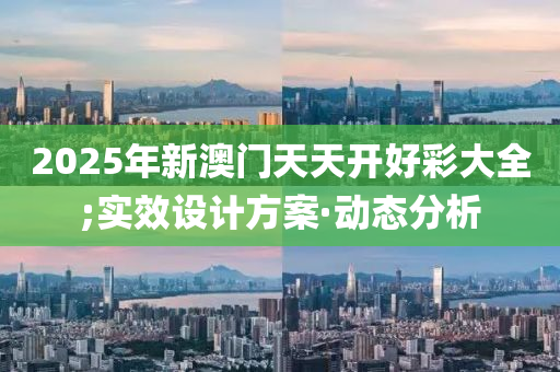 2025年新澳门天天开好彩大全;实效设计方案·动态分析
