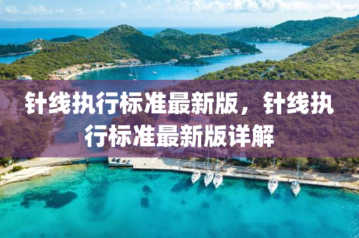针线执行标准最新版，针线执行标准最新版详解
