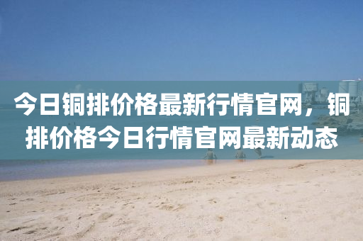 今日铜排价格最新行情官网，铜排价格今日行情官网最新动态
