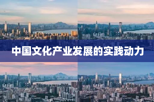 中国文化产业发展的实践动力