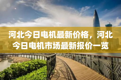 河北今日电机最新价格，河北今日电机市场最新报价一览