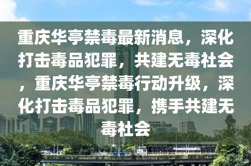 重庆华亭禁毒最新消息，深化打击毒品犯罪，共建无毒社会，重庆华亭禁毒行动升级，深化打击毒品犯罪，携手共建无毒社会