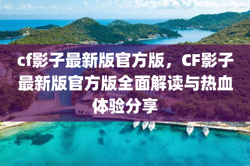 cf影子最新版官方版，CF影子最新版官方版全面解读与热血体验分享
