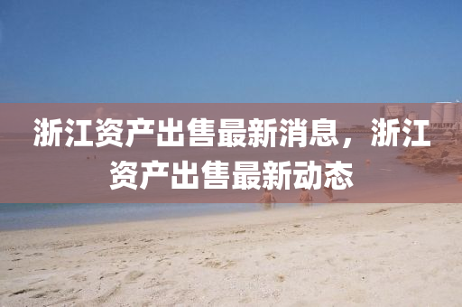 浙江资产出售最新消息，浙江资产出售最新动态