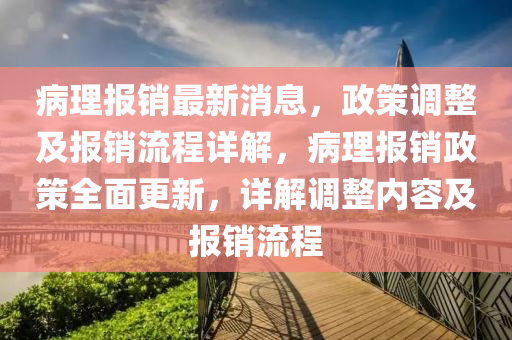 病理报销最新消息，政策调整及报销流程详解，病理报销政策全面更新，详解调整内容及报销流程