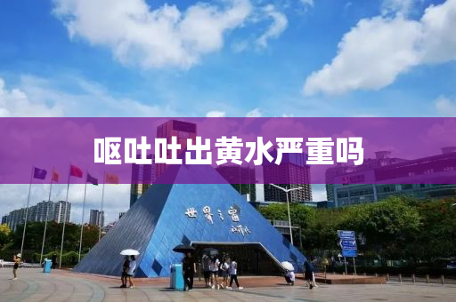 呕吐吐出黄水严重吗