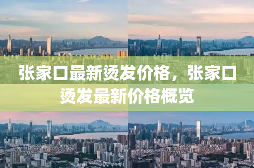 张家口最新烫发价格，张家口烫发最新价格概览
