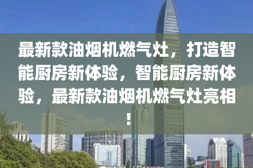最新款油烟机燃气灶，打造智能厨房新体验，智能厨房新体验，最新款油烟机燃气灶亮相！