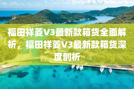 福田祥菱V3最新款箱货全面解析，福田祥菱V3最新款箱货深度剖析