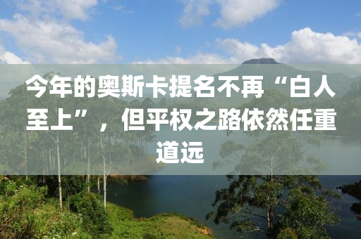 今年的奥斯卡提名不再“白人至上”，但平权之路依然任重道远