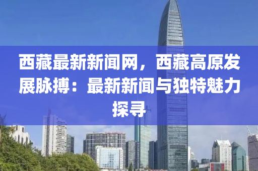 西藏最新新闻网，西藏高原发展脉搏：最新新闻与独特魅力探寻
