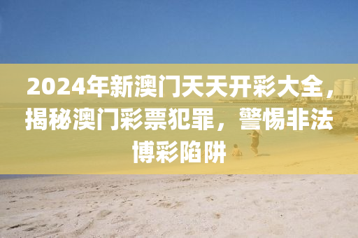 2024年新澳门天天开彩大全，揭秘澳门彩票犯罪，警惕非法博彩陷阱