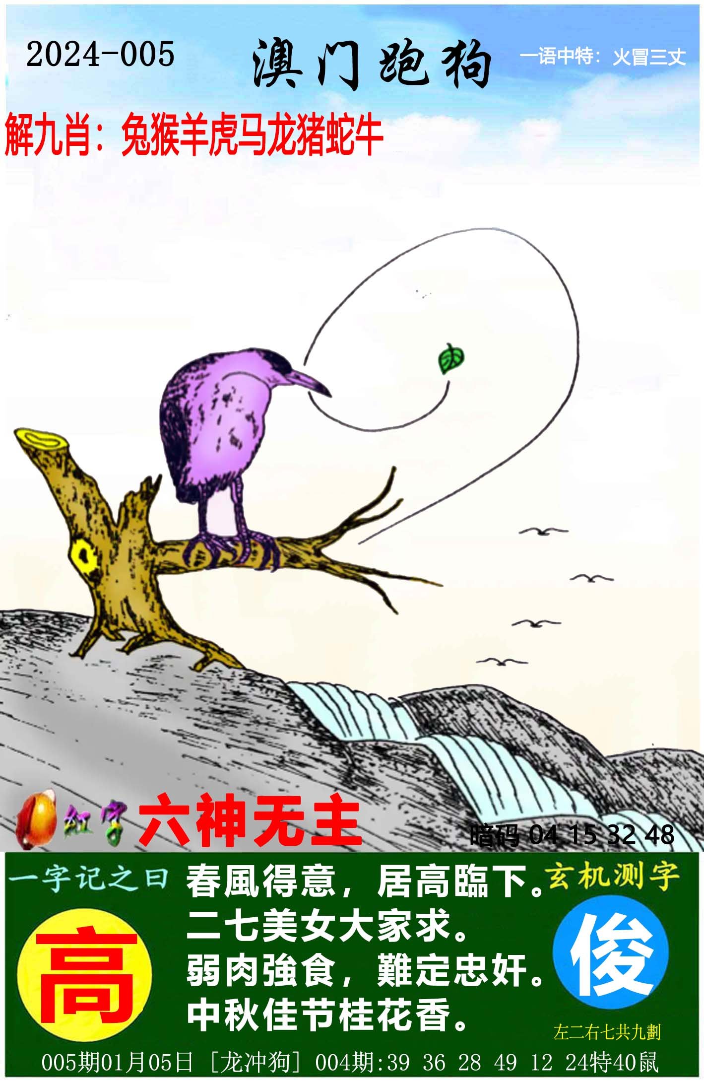 2024今晚澳门跑狗图
