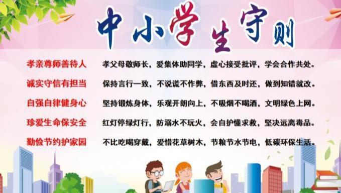 最新版中小学生守则，最新中小学生守则：塑造未来一代的行为指南与价值观引领
