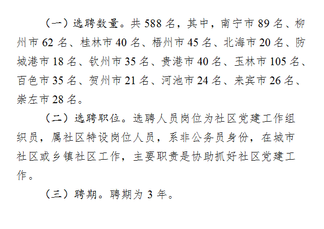 澳头街道公开招聘党建联络员公告